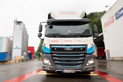 Toyota's hydrogen fuel cell HD truck