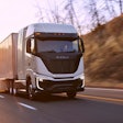 Nikola TRE FCEV driving