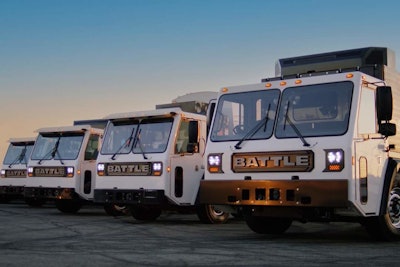 Battle Motors Class 7 and 8 EV trucks