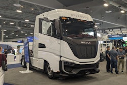 Nikola TRE hydrogen fuel cell at ACT Expo 2024