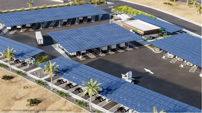 Greenlane's Colton, CA charging site