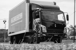 The Bollinger B4 electric Class 4 truck.