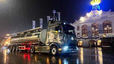 Mercedes-Benz eActros 600 at Oktoberfest