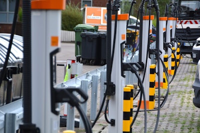 Kempower EV fleet charging station