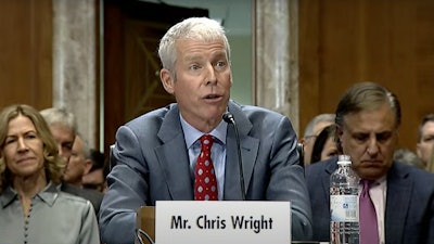 Chris Wright confirmation hearing 2025
