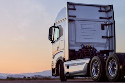 Nikola BEV 2.0 Class 8 semi parked