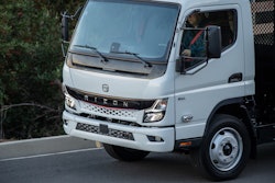 Rizon truck on the road