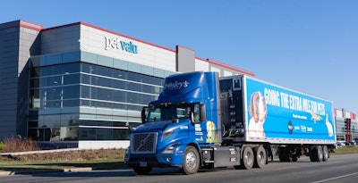 Pet Valu's new Volvo VNR Electrics