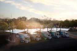 Daimler Truck's European charging depot