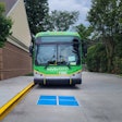 EV bus in Indianapolis