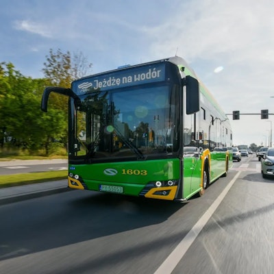Solaris hydrogen-powered bus