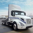 R&M Trucking's Volvo VNR Electric