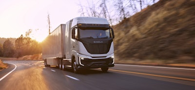 Some early adopters of the Nikola Tre FCEV Class 8 semi (above) are now dealing with growing financial issues following the company's bankruptcy.