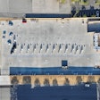 The new charging hub (above), located not far from the ports of Long Beach and LA, represents a big step forward in battery-electric commercial trucking.