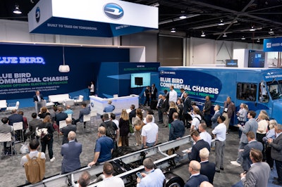 Blue Bird's entry into the expanding EV step van market is significant.