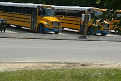 Winthrop Public Schools purchased Lion Electric school buses (pictured above) with EPA funding. They've since been decommissioned due to a number of unresolved technical and safety concerns.