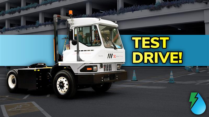 Kalmar Ottawa has launched its latest T2 EV yard tractor (pictured above) and we got behind the wheel for a test drive and exclusive interview with the company's manager of zero emission sales.