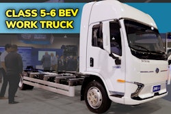 ZM Trucks' U.S.-made, medium-duty battery-electric work truck offers around 160 miles of range on a single charge.