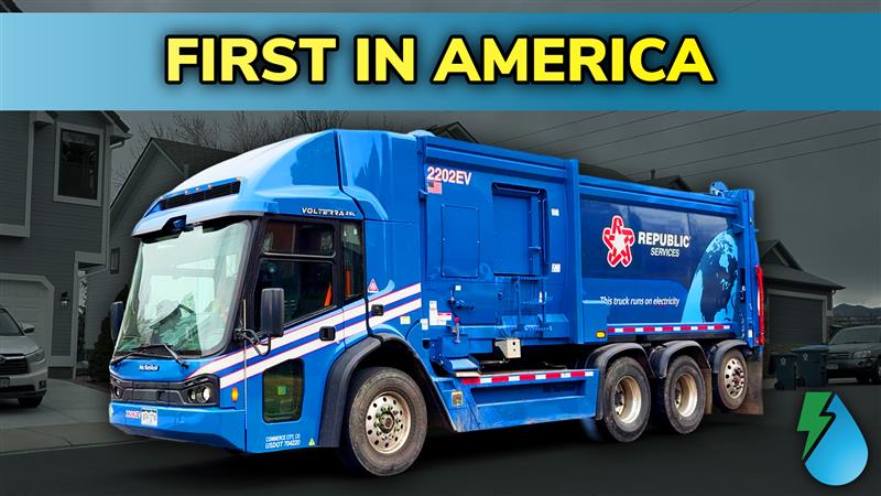 A small city in Colorado is making big moves in municipal sustainability, becoming one of the first in the U.S. to operate a fully electric garbage truck fleet.