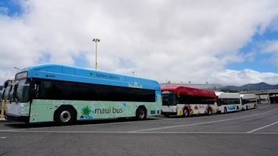 Hawaii's new battery-electric, zero-emission public buses have entered service.