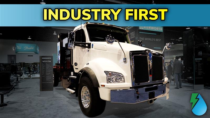Kenworth T880e First Electric Class 8 Vocational Truck