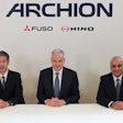 Satoshi Ogiso, Karl Deppen, and Hetal Laligi have been named key executives of ARCHION, coming from leadership roles at Hino and Mitsubishi Fuso.