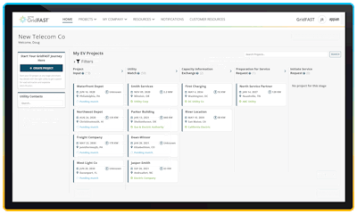 The GridFAST portal supports EV project management, helping utilities plan proactively for a reliable and efficient grid transition.