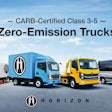 Horizon Motor's battery-electric, zero-emission lineup.