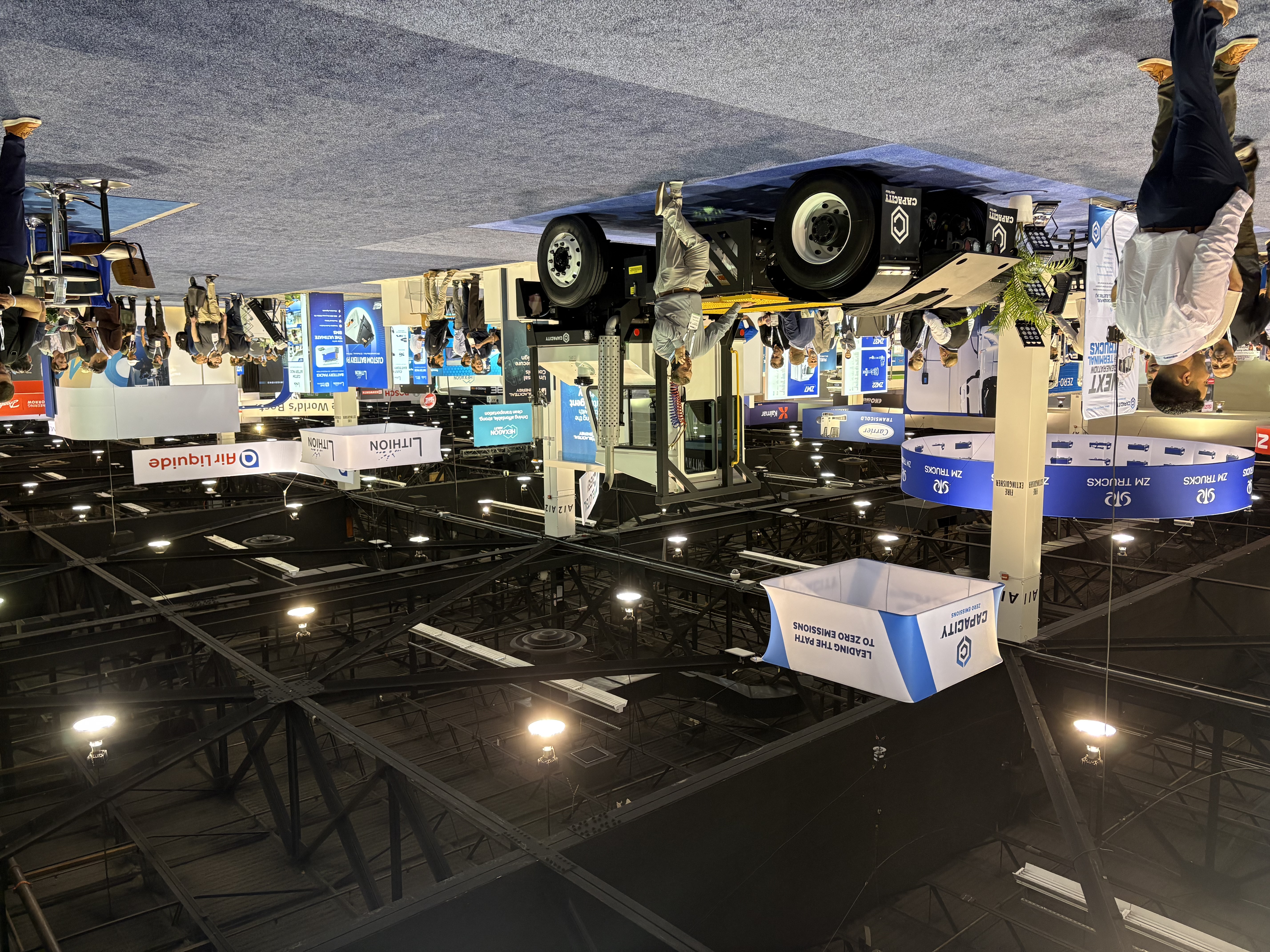 The showroom floor featuring exhibitors at the 2025 ACT Expo in Anaheim, California.