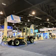 The showroom floor featuring exhibitors at the 2025 ACT Expo in Anaheim, California.
