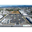 An aerial view of EV Realty's newly opened electric truck charging hub in San Bernardino, California.