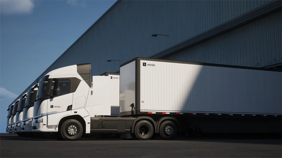 Einride electrifies refrigerated freight operations