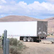 The aftermath of a fatal collision involving a Tesla Semi and a Volkswagen Beetle in Dayton, Nevada.