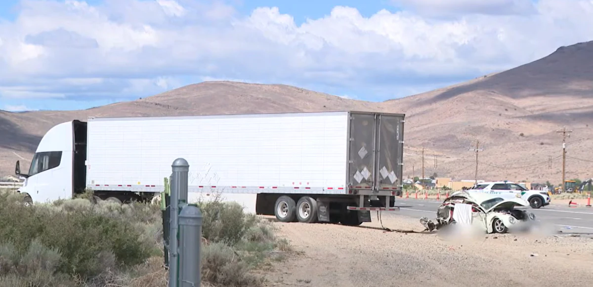 Tesla Semi fatal crash under investigation in Nevada