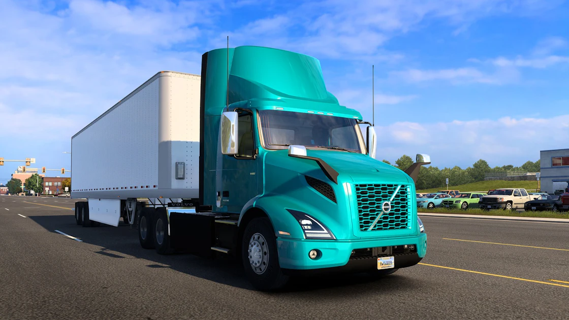 Volvo electric trucks join American Truck Simulator